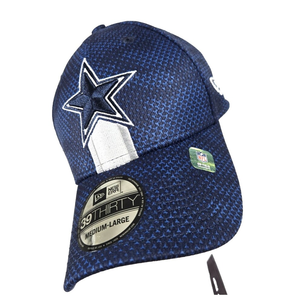 Dallas Cowboys New Era NFL 39THIRTY Hat Cap Men M/L Flex Fit NWT
